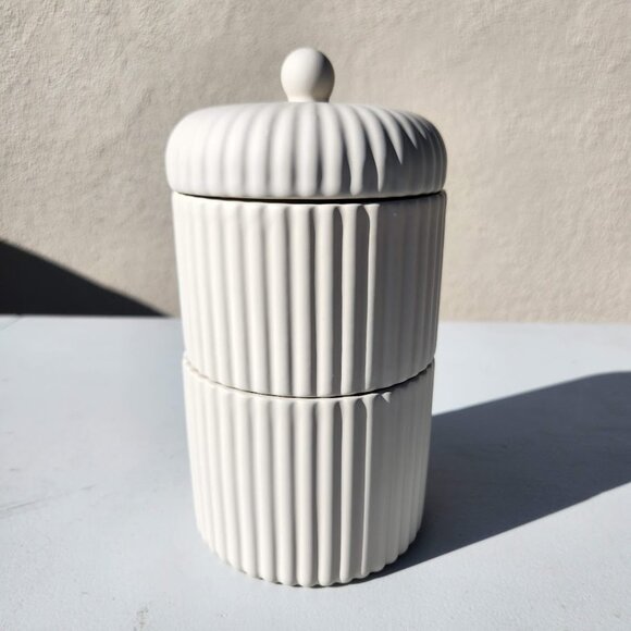 Mainstays Other - New 3 Piece Bathroom Canisters Containers Storage Canister Toiletries Personal H